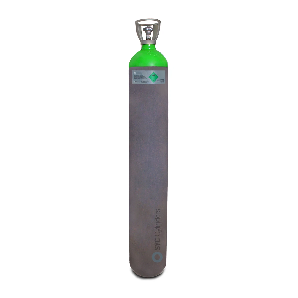 Botella 50 L cargada 230 Nitrógeno - SYC Cylinders